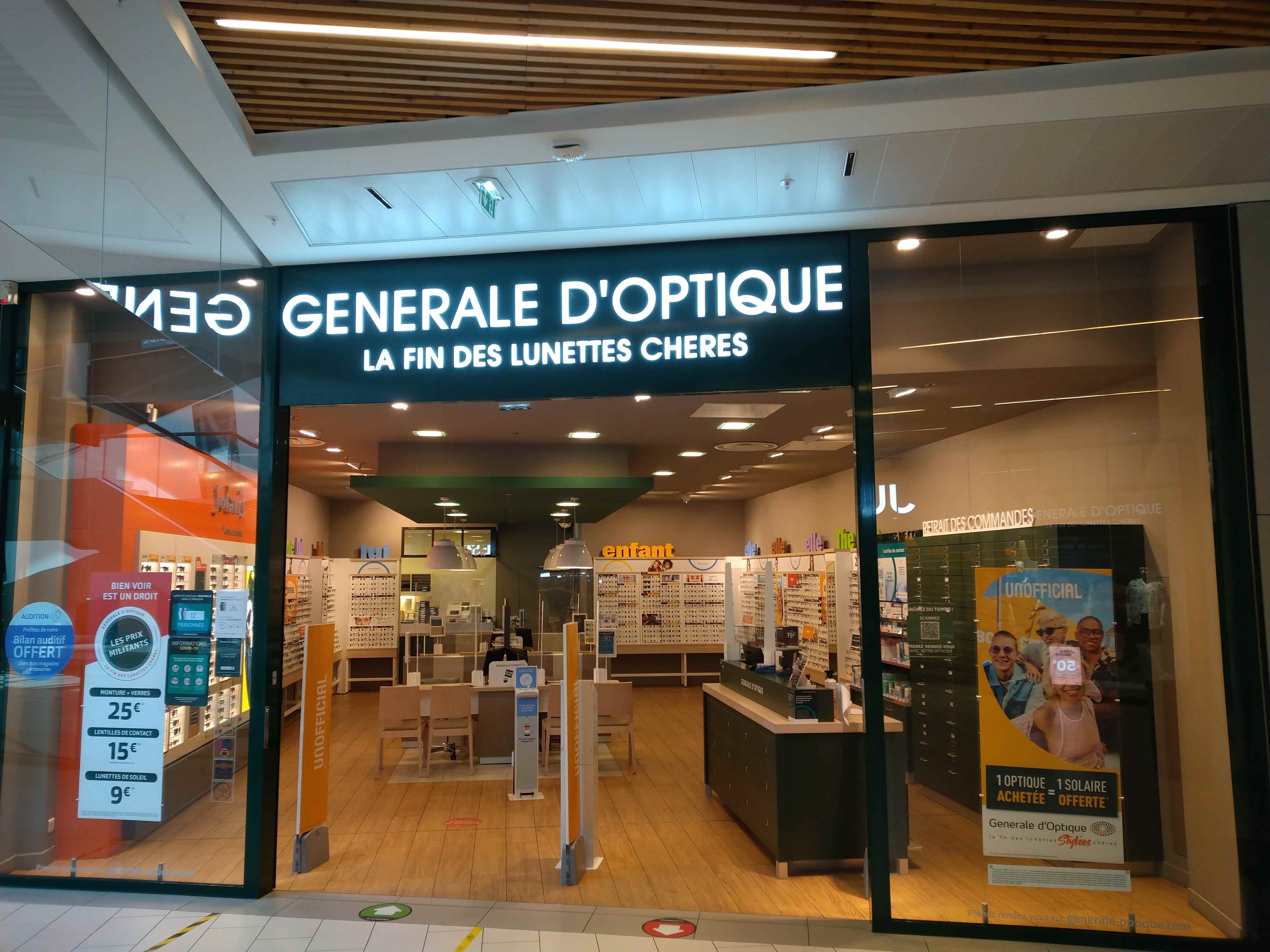 Opticien MEAUX LES SAISONS Générale d'Optique