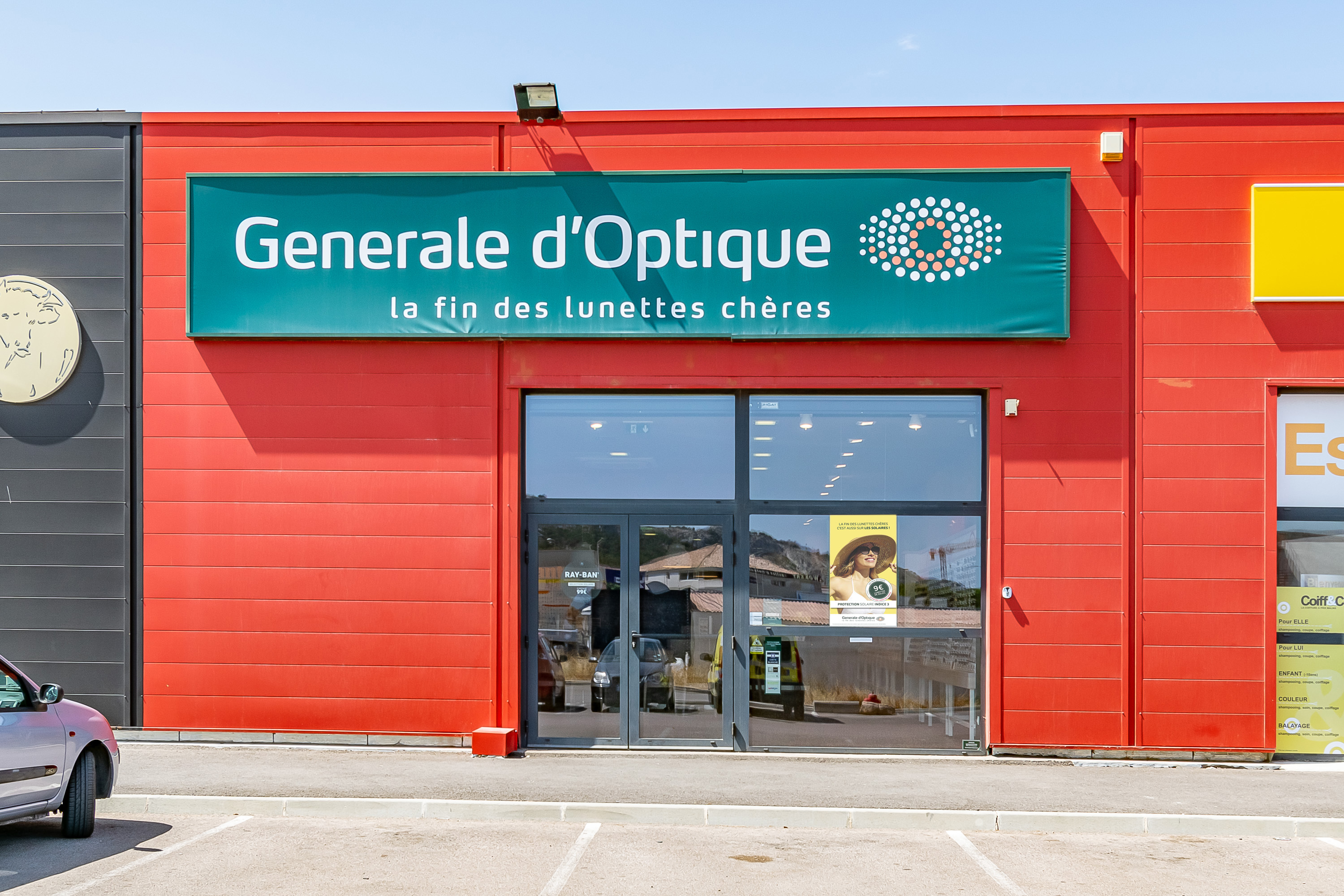 Opticien CHATEAUNEUF LES MARTIGUES Générale d'Optique