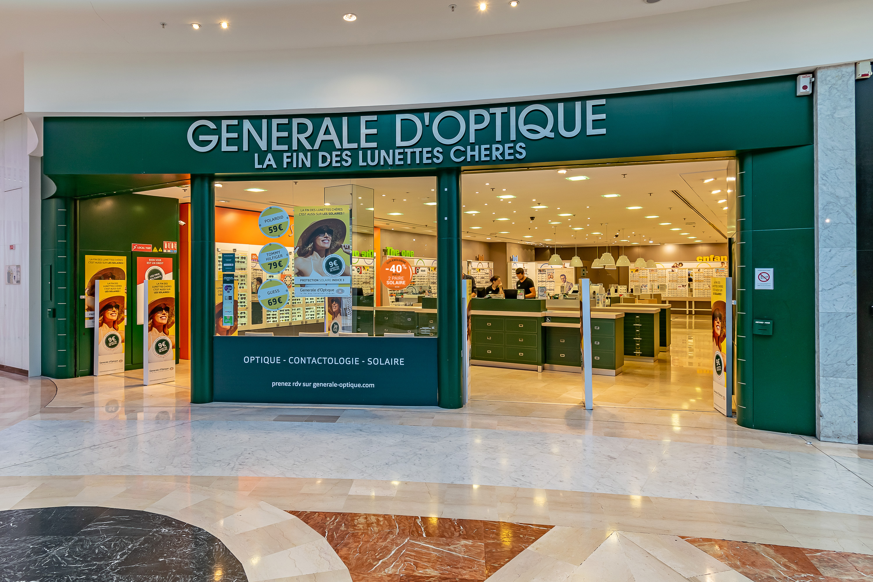 Opticien MARSEILLE GRAND LITTORAL Générale d'Optique