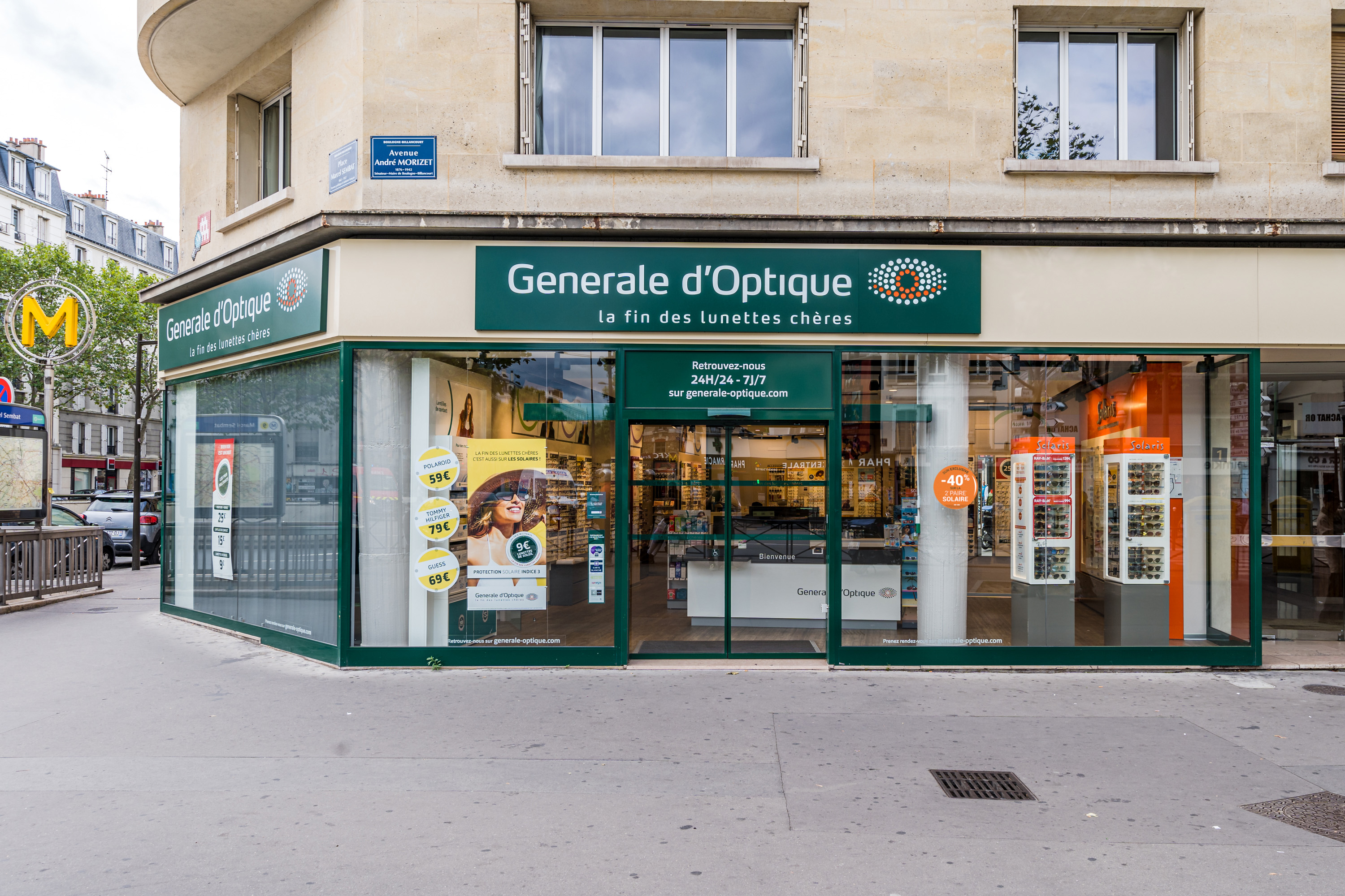 Opticien BOULOGNE BILLANCOURT Générale d'Optique