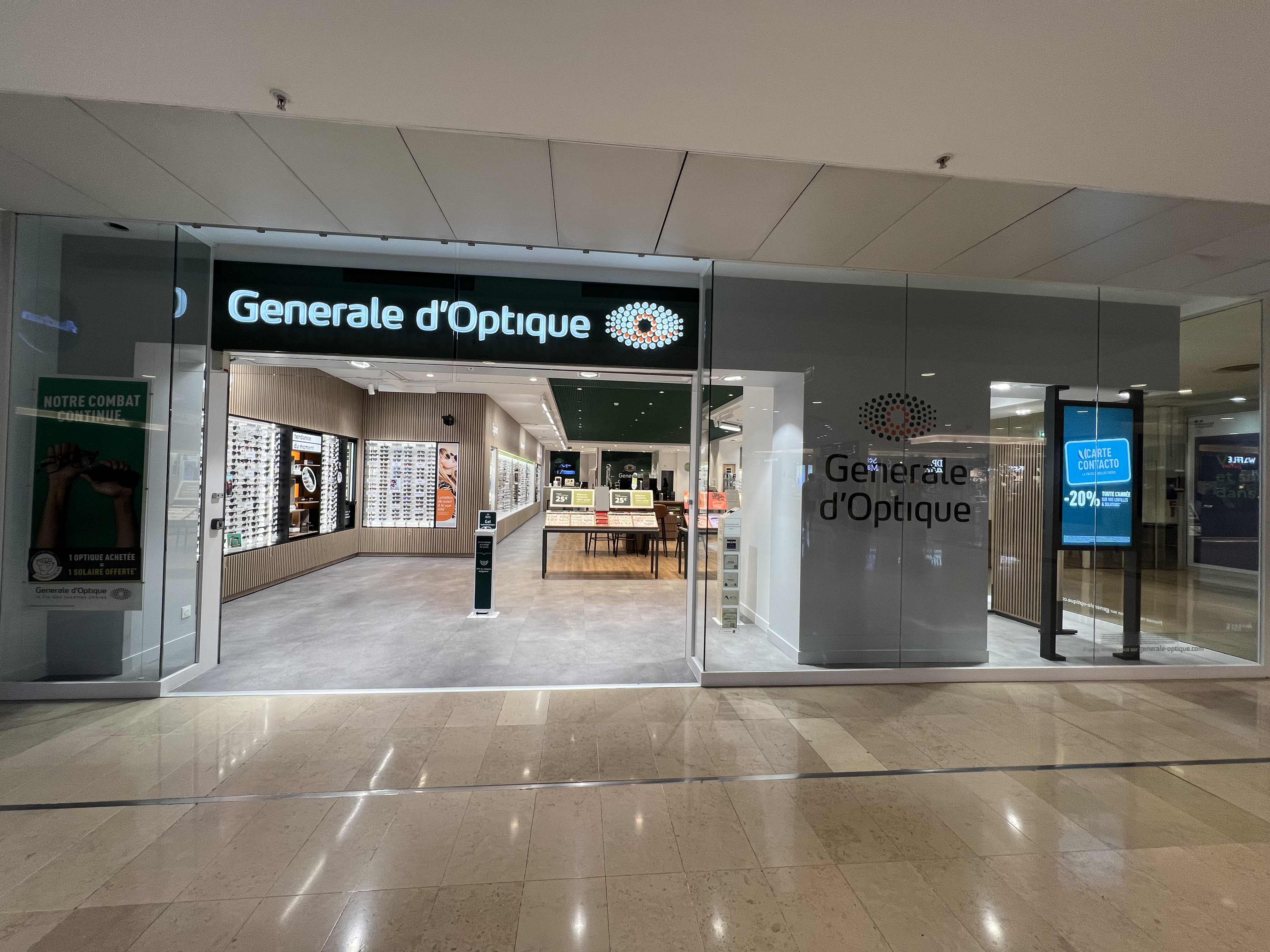 Opticien et Audioprothésiste PARIS LA DEFENSE Générale d'Optique