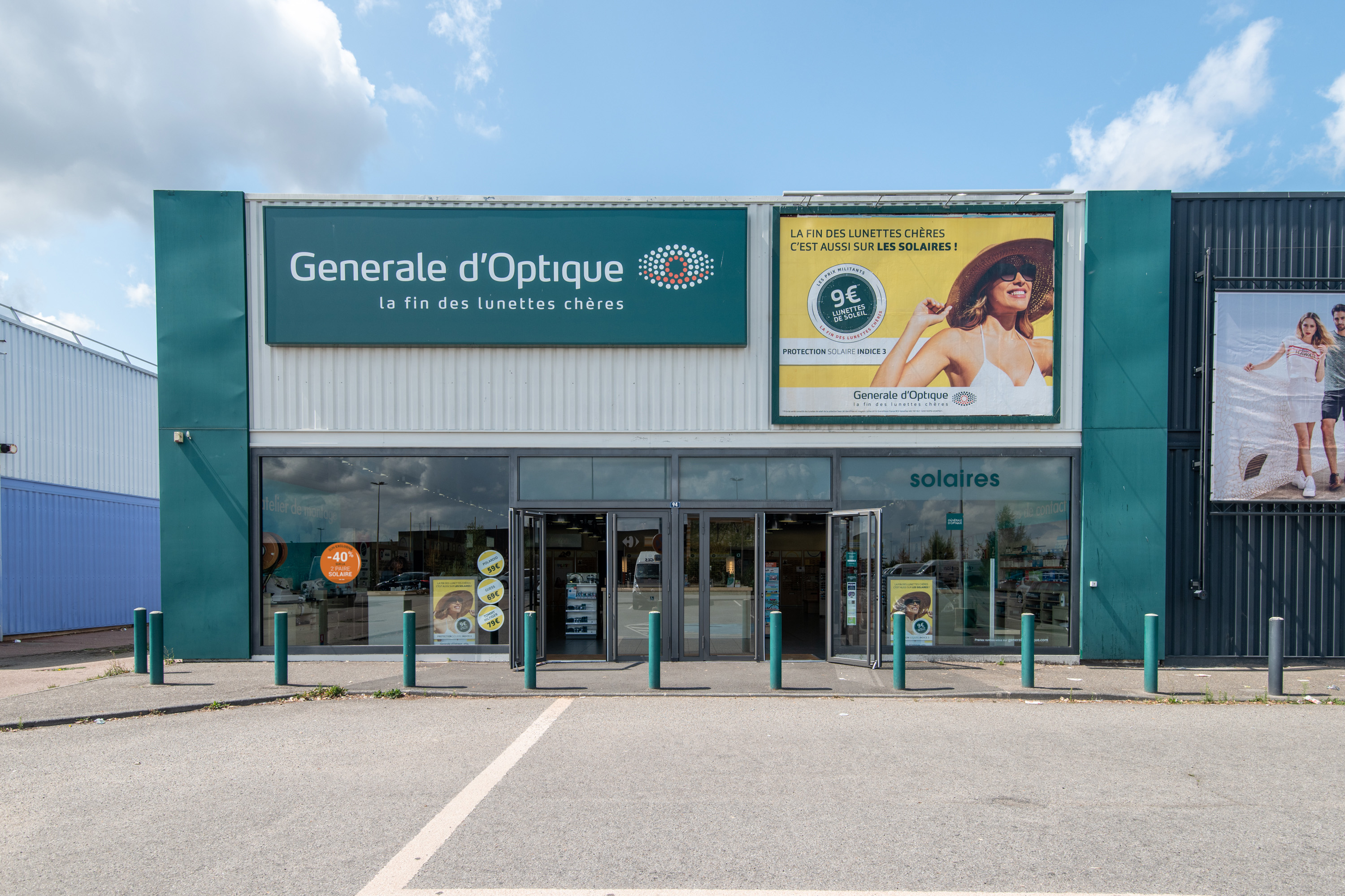 Opticien et Audioprothésiste EVREUX Carrefour Générale d'Optique