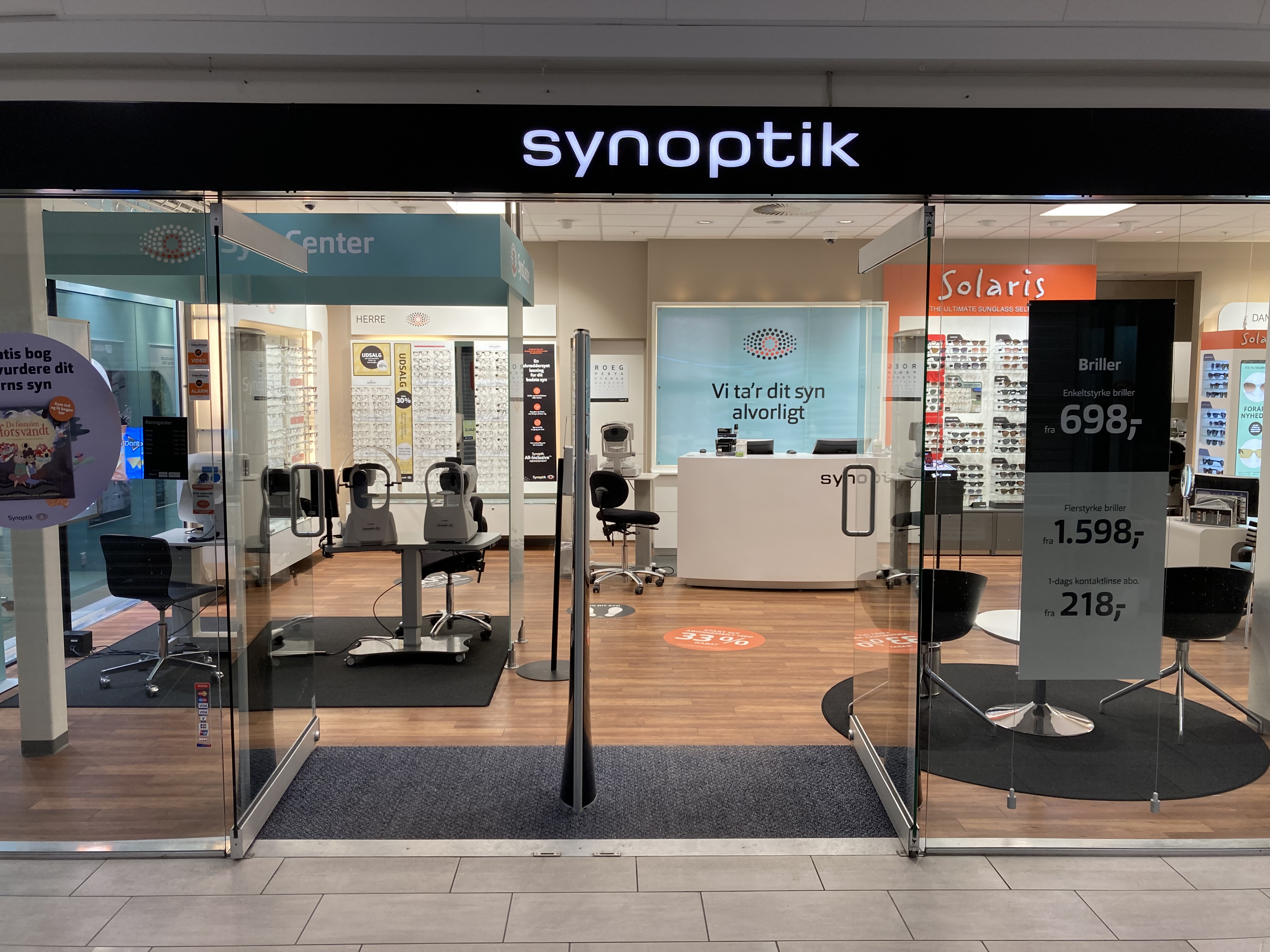 Synoptik Frihedens Butikscenter Hvidovre