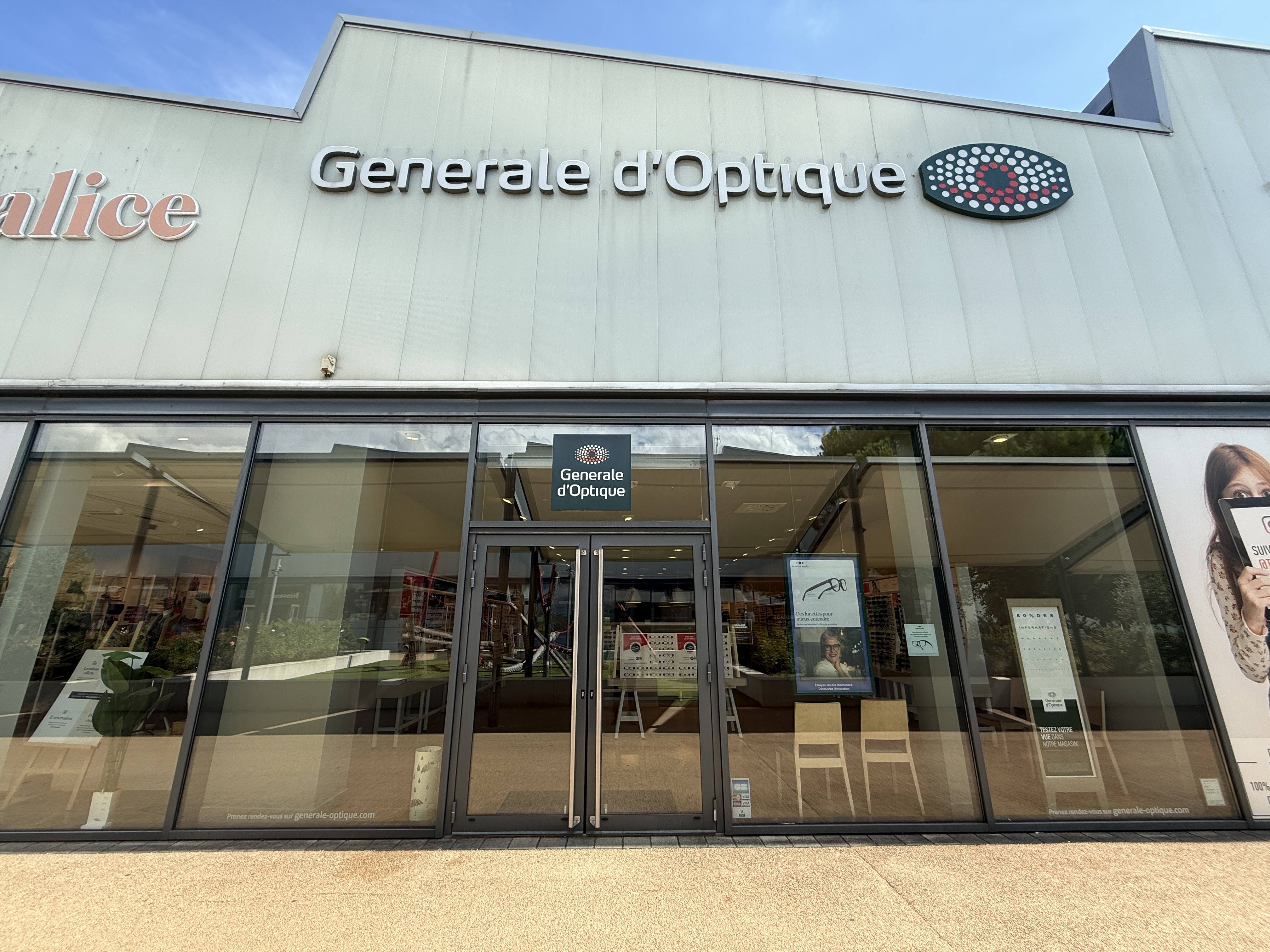 Opticien SALAISE SUR SANNE Générale d'Optique