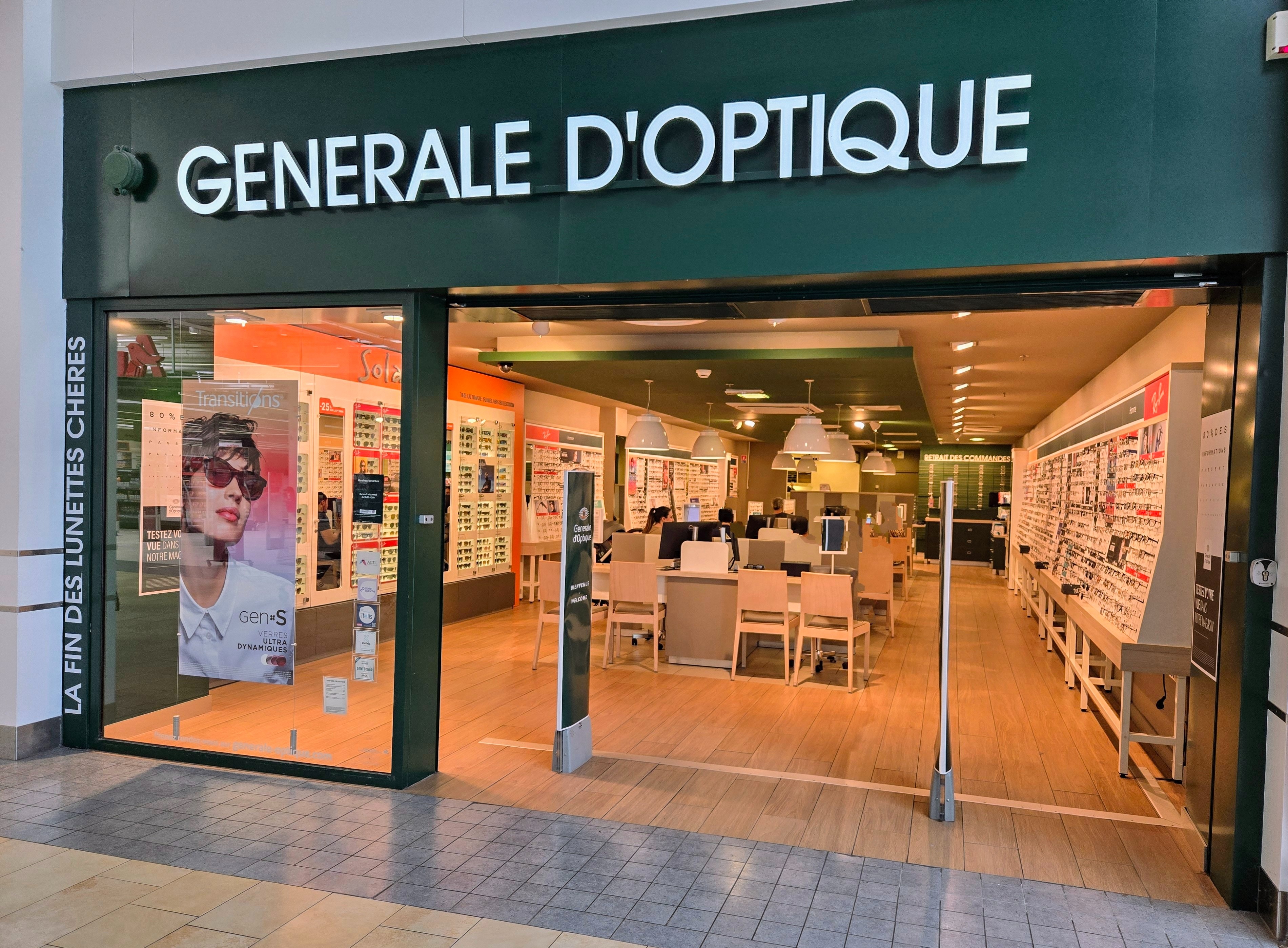 Opticien LILLE ENGLOS Générale d'Optique