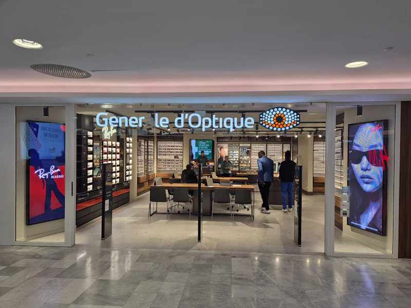 Opticien FORUM DES HALLES Générale d'Optique