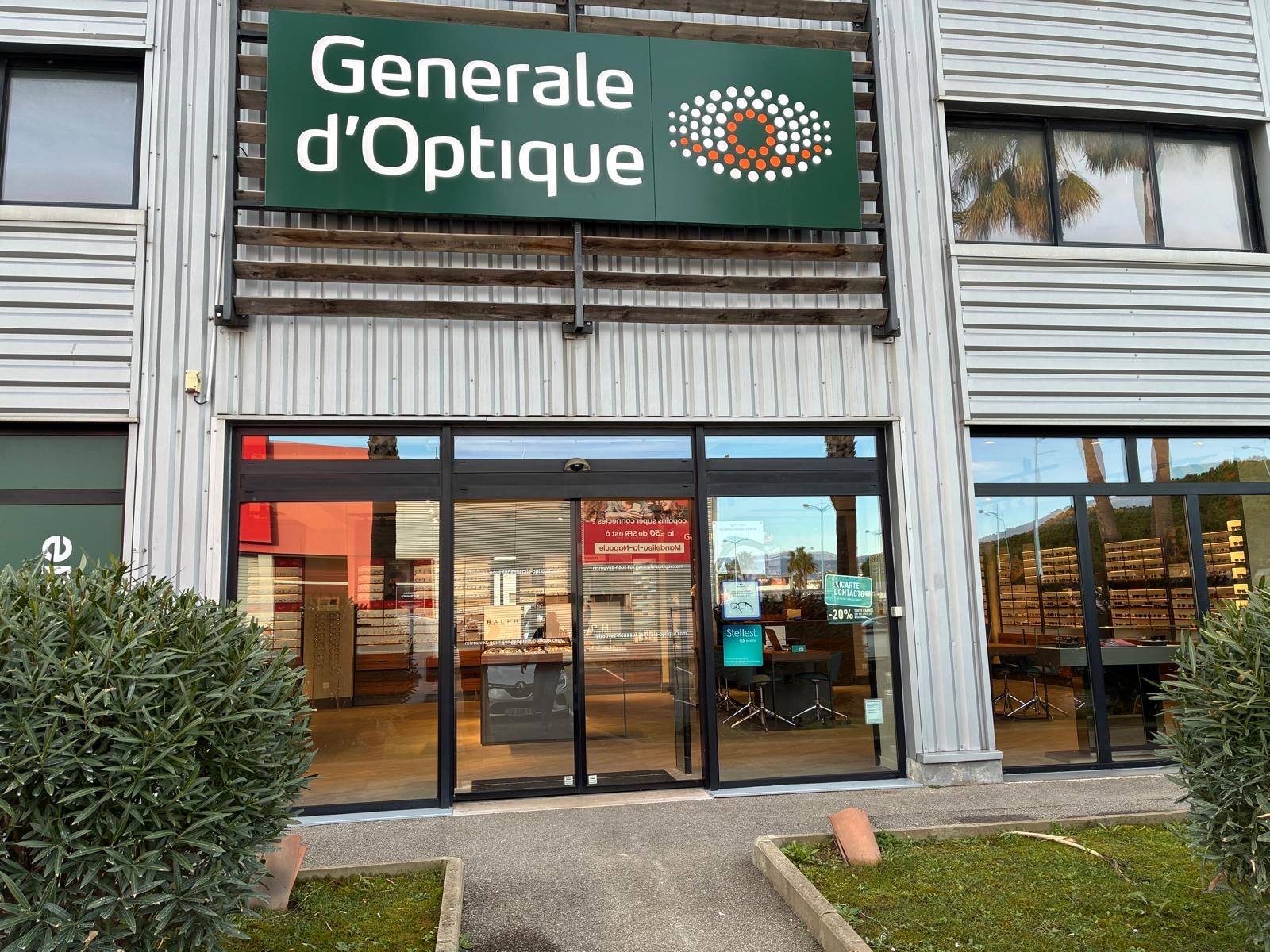 Opticien CANNES LES TOURRADES Générale d'Optique