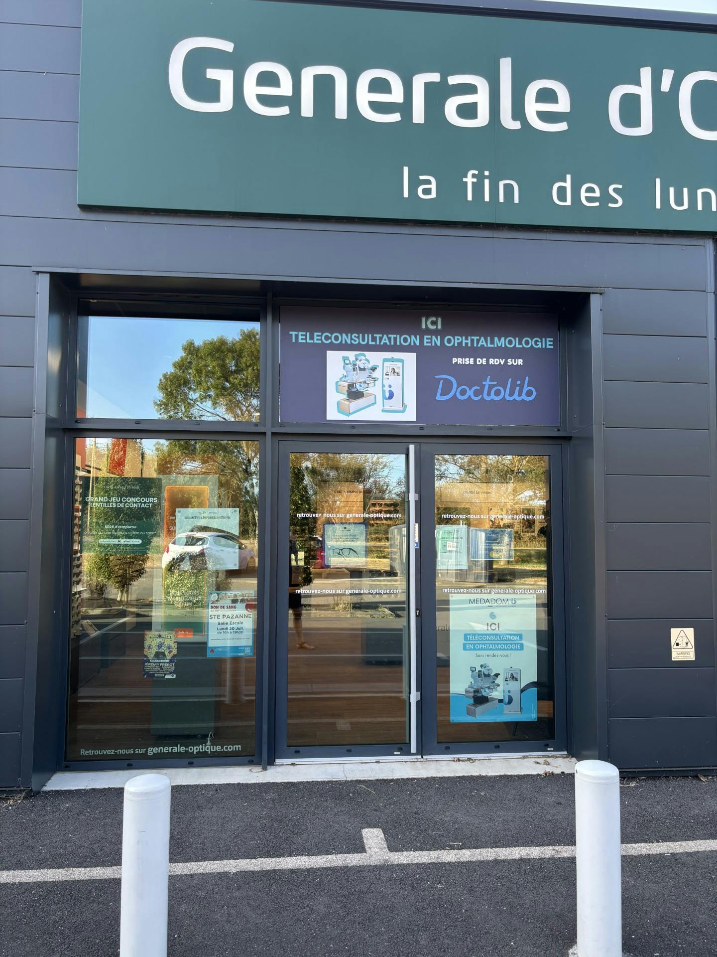 Opticien SAINTE PAZANNE Générale d'Optique